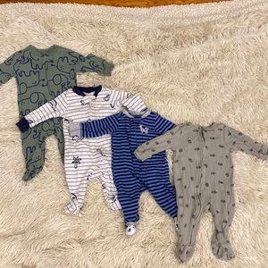 BABY BUNDLE OF FOOTIE PAJAMAS